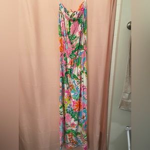 Strapless Lilly Pulitzer for Target strapless maxi dress